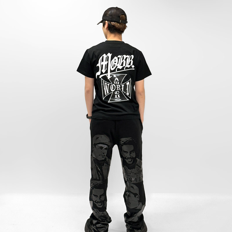 MALTESE CROSS T-SHIRT -BLACK-