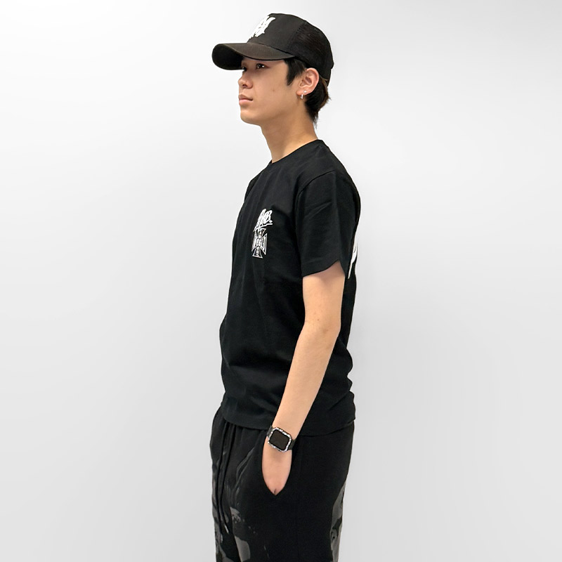 MALTESE CROSS T-SHIRT -BLACK-