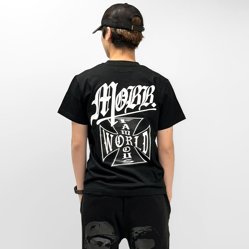 MALTESE CROSS T-SHIRT -BLACK-