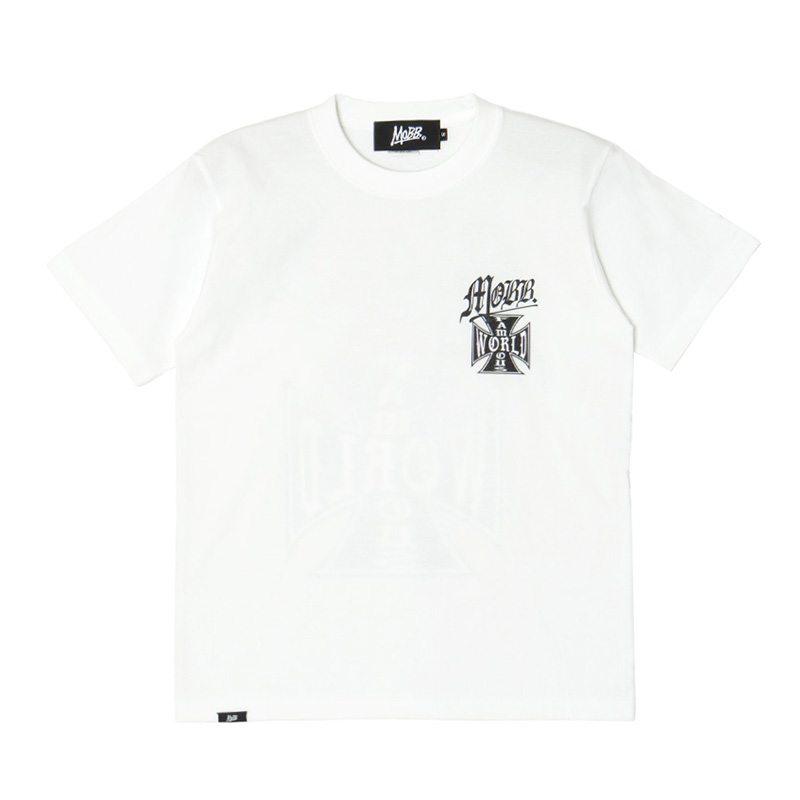 MALTESE CROSS T-SHIRT -WHITE-