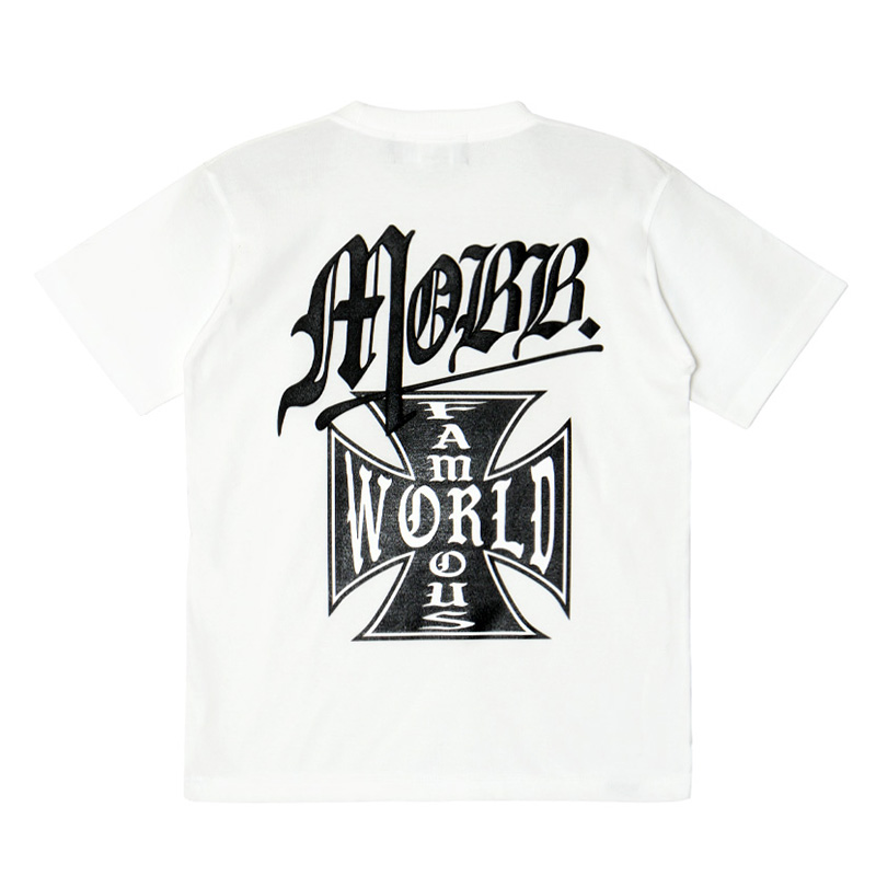 MALTESE CROSS T-SHIRT -WHITE-