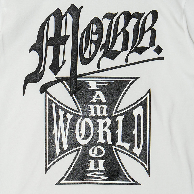 MALTESE CROSS T-SHIRT -WHITE-