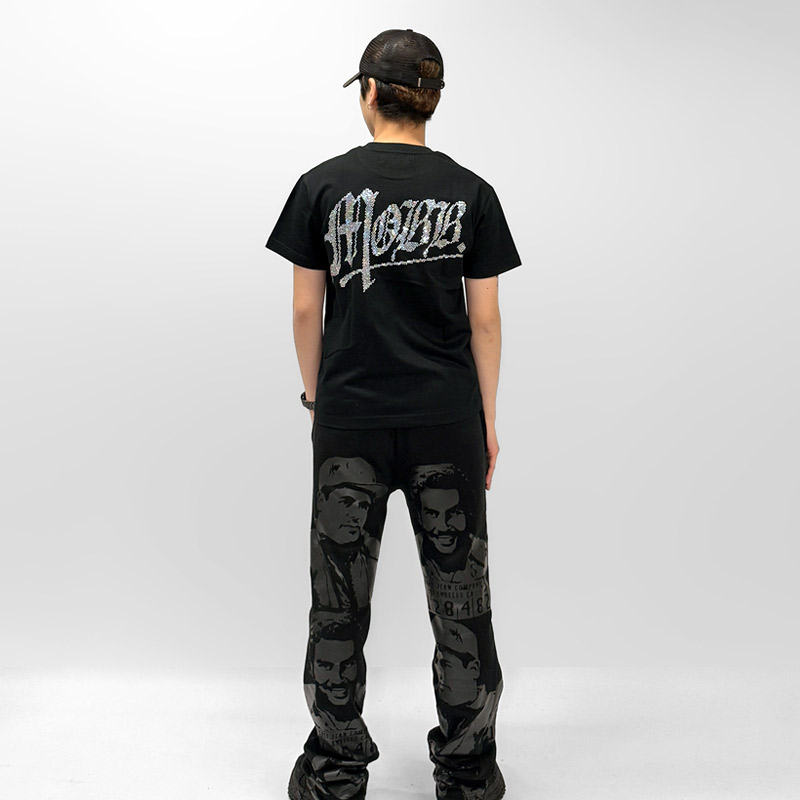 OLD OG STONE T-SHIRT -BLACK-