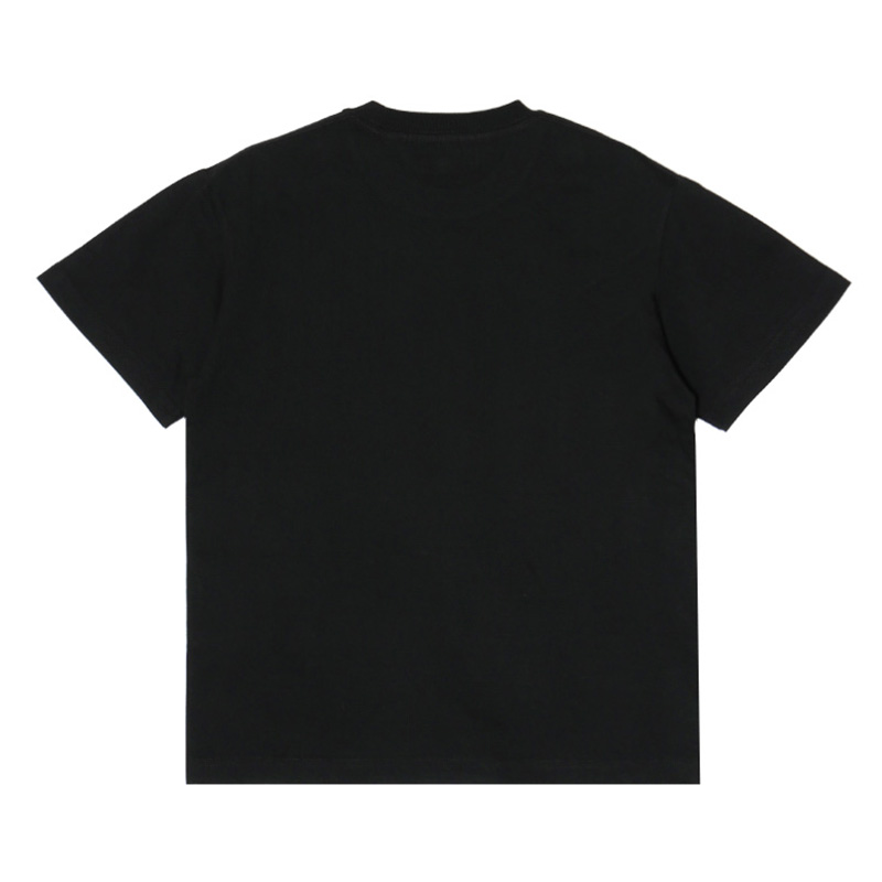 OG METAL HEART T-SHIRT -BLACK×SILVER-