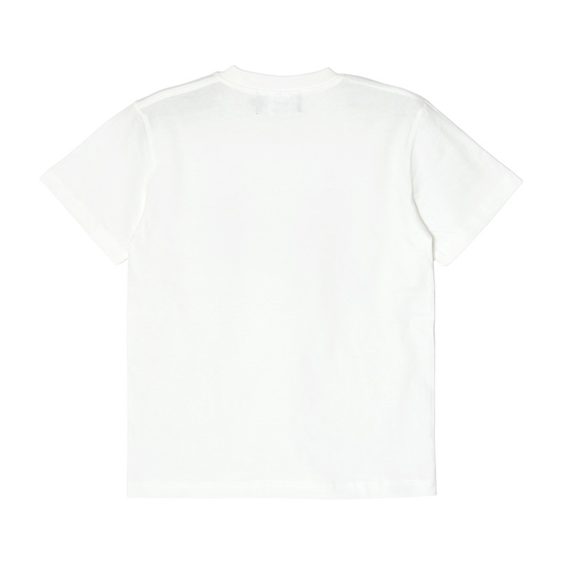 OG METAL HEART T-SHIRT -WHITE×RED-