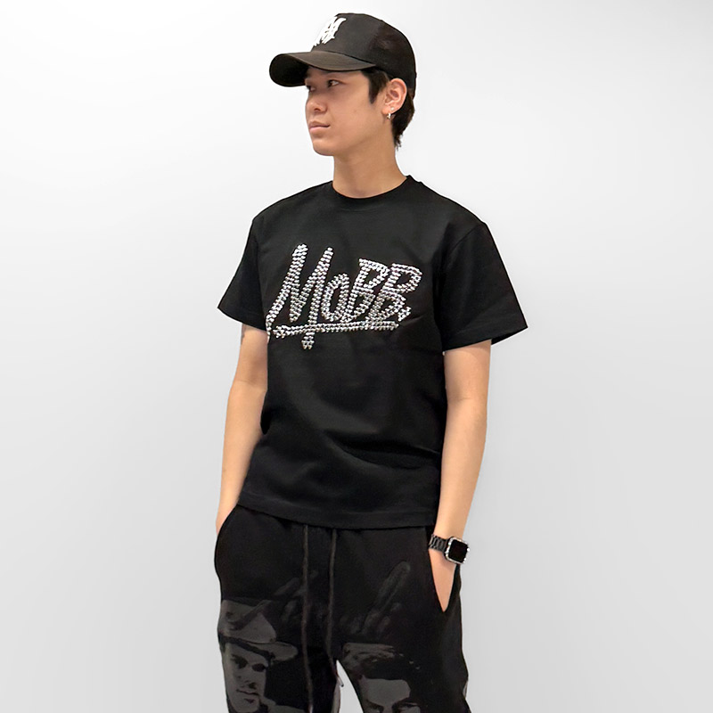 OG METAL HEART T-SHIRT -WHITE×RED-