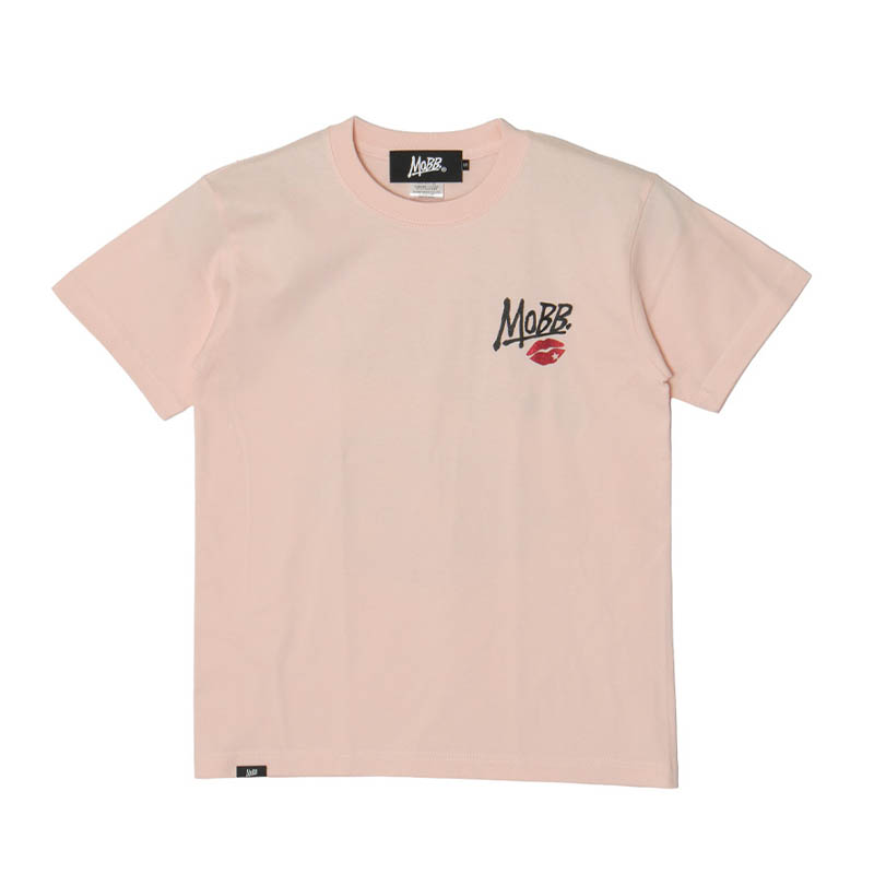 GLITTER KISS T-SHIRT -PINK-