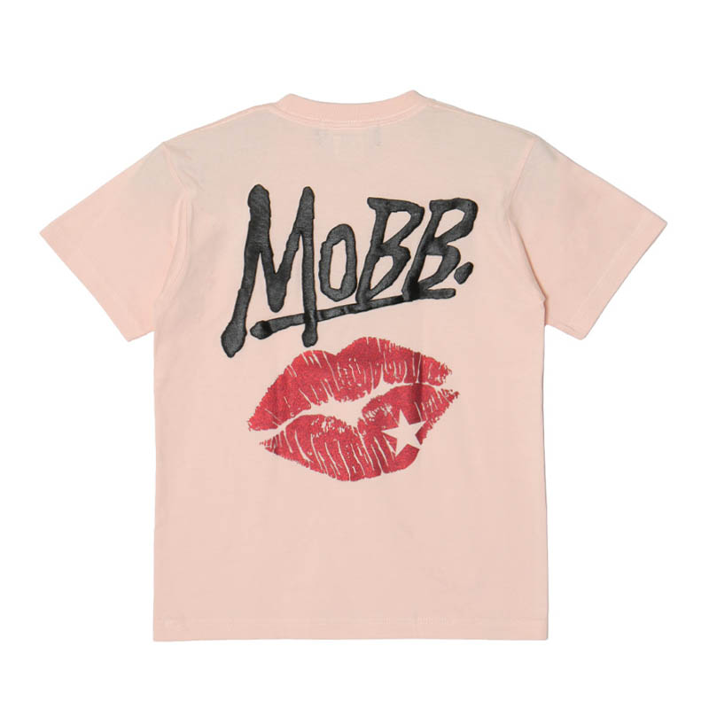 GLITTER KISS T-SHIRT -PINK-