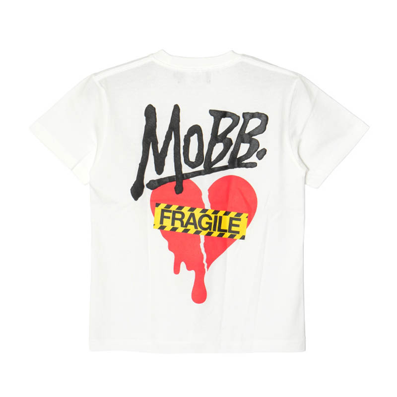 HEART BREAK T-SHIRT -WHITE-