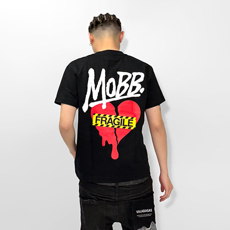 HEART BREAK T-SHIRT -WHITE-