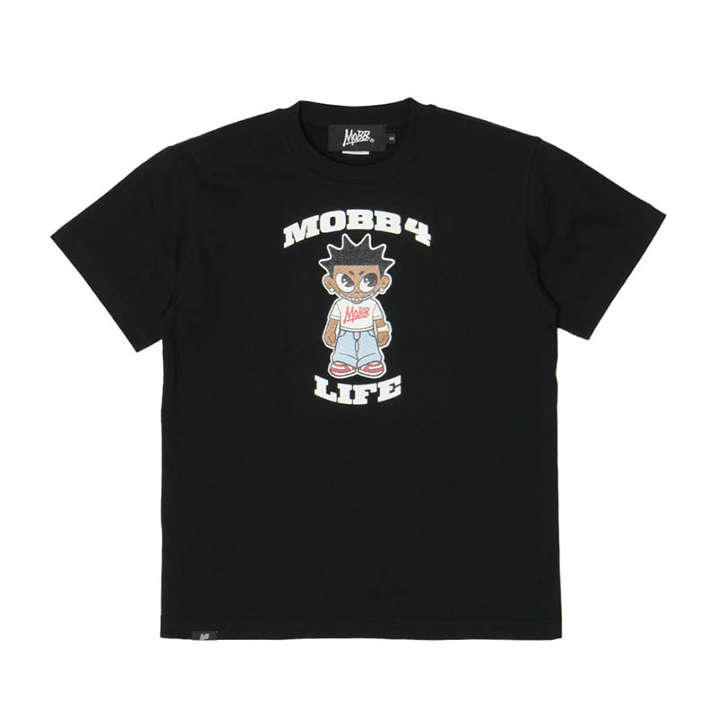 KID MOBBY T-SHIRT -BLACK-