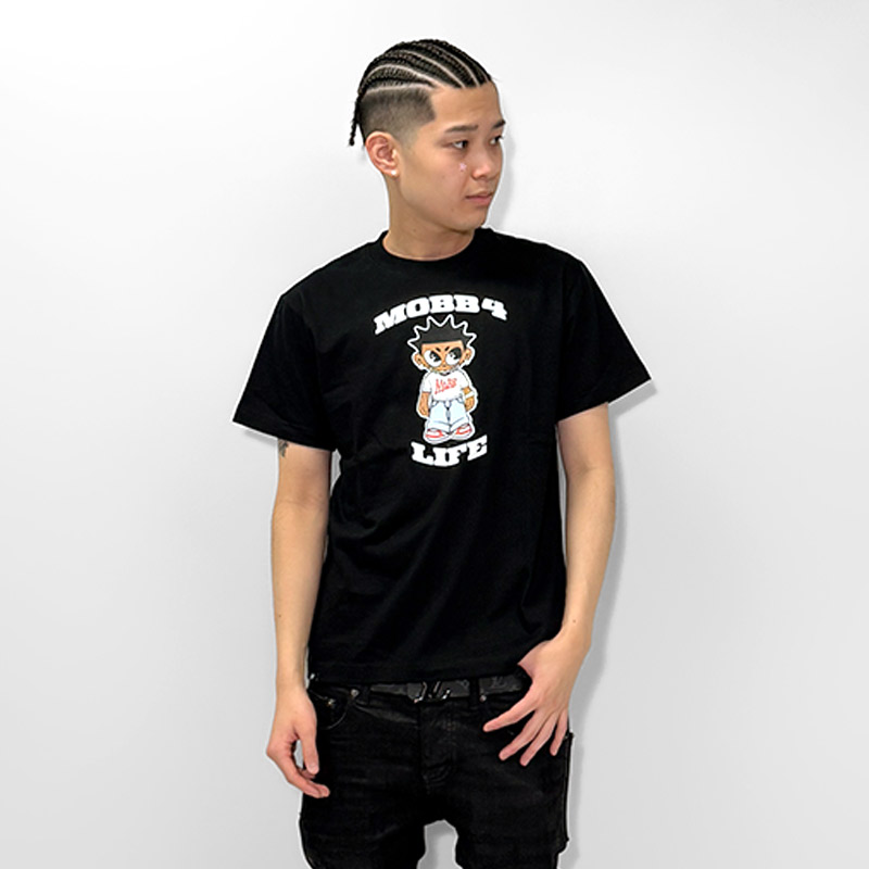 KID MOBBY T-SHIRT -BLACK-