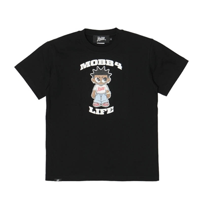 KID MOBBY T-SHIRT -BLACK-