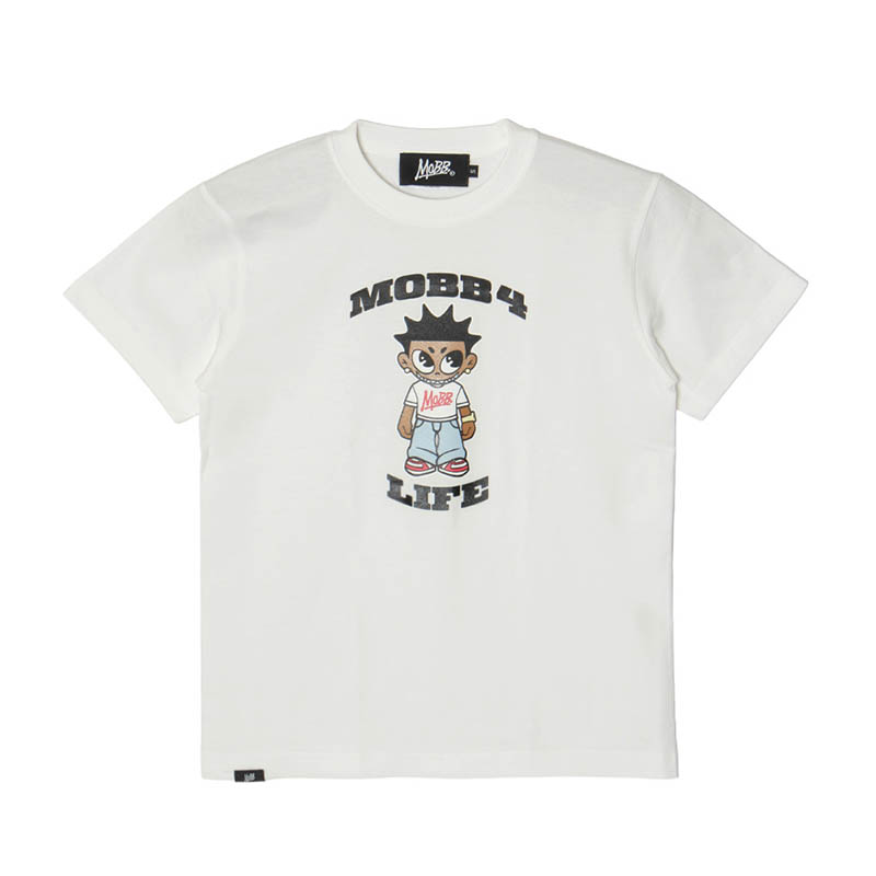 KID MOBBY T-SHIRT -WHITE-