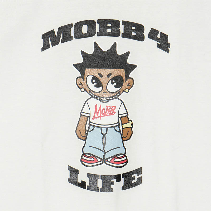 KID MOBBY T-SHIRT -WHITE-