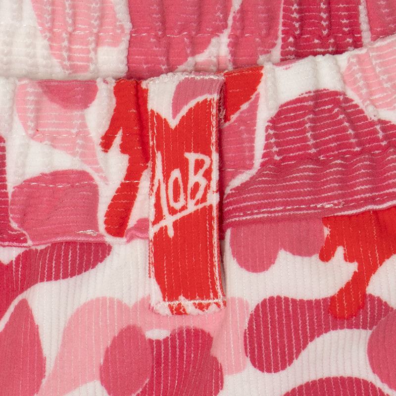 HEART DRIP CAMO SHORTS -PINK-