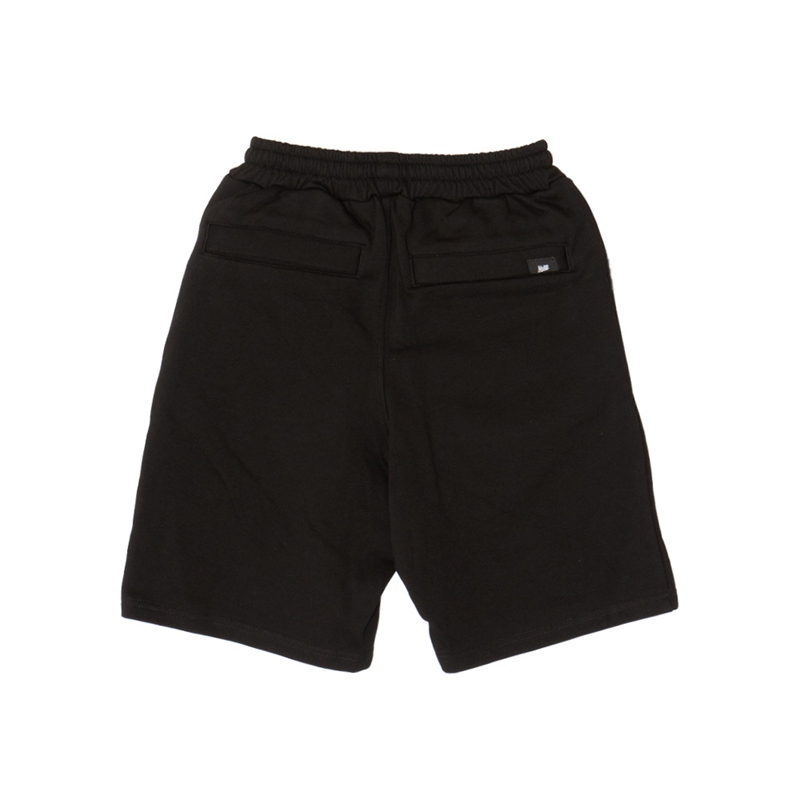 OG STONE ZIP SHORTS -BLACK-