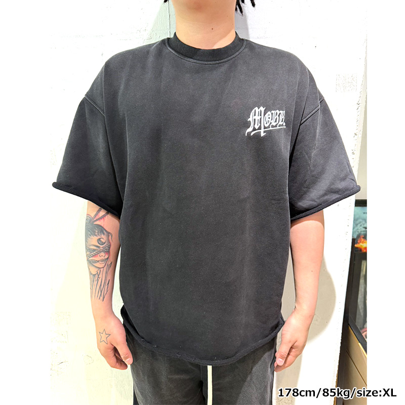 OLD OG PIGMENT S/S SWEAT -BEIGE-