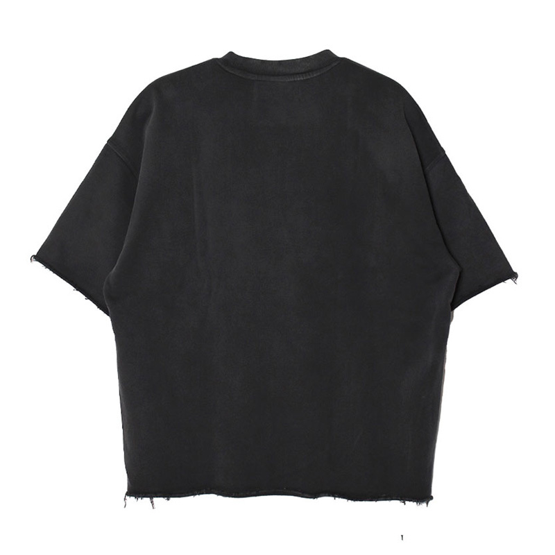 OLD OG PIGMENT S/S SWEAT -BLACK-