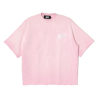 OLD OG PIGMENT S/S SWEAT -PINK-