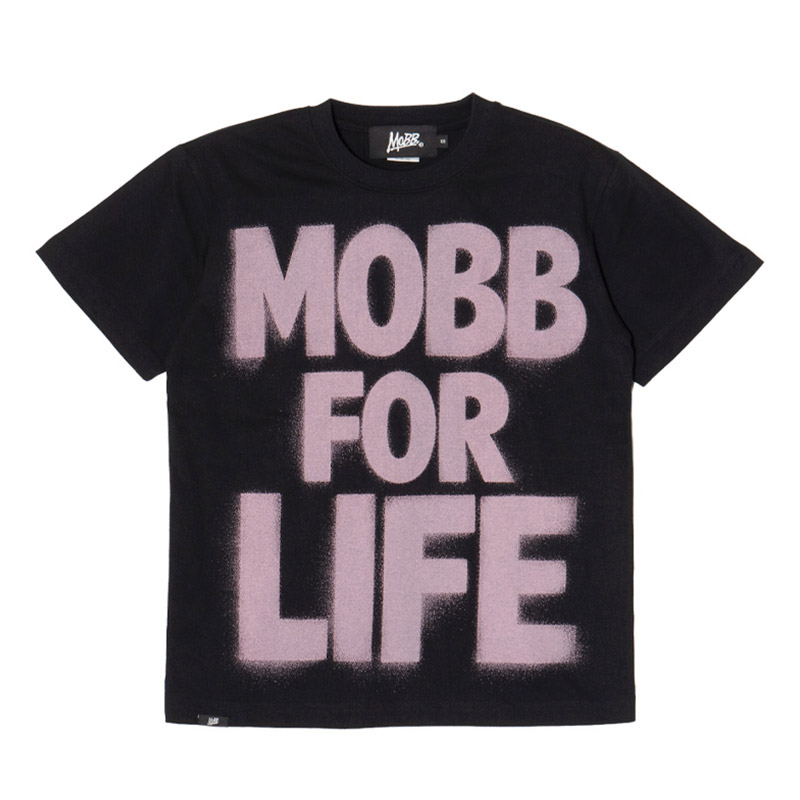 MOBB FOR LIFE T-SHIRT -BLACK-