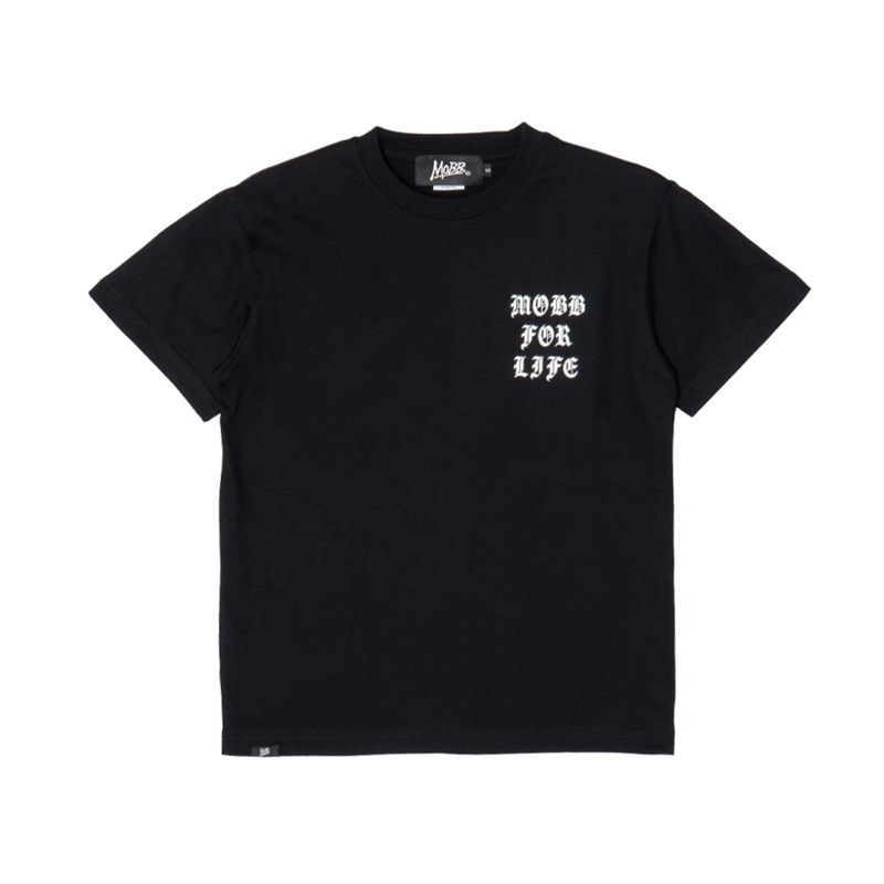 MOBB FOR LIFE T-SHIRT -BLACK-