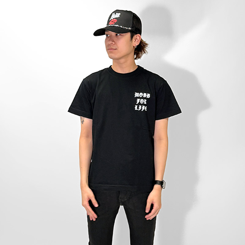 MOBB FOR LIFE T-SHIRT -BLACK-