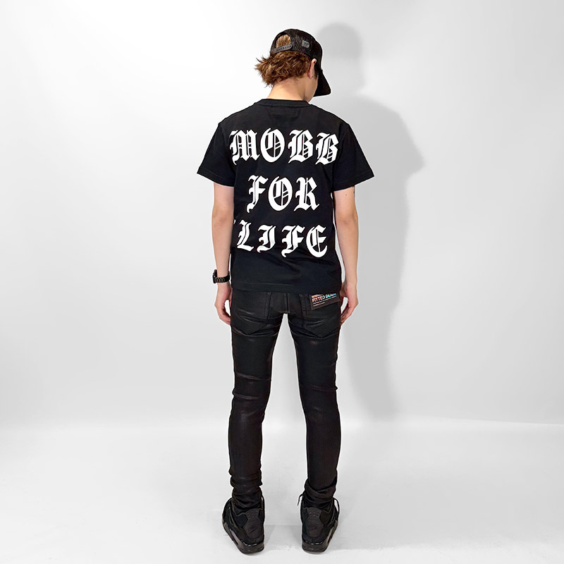 MOBB FOR LIFE T-SHIRT -BLACK-