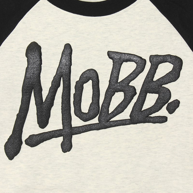 OG RAGLAN L/S SHIRT -BLACK- (LADIES)