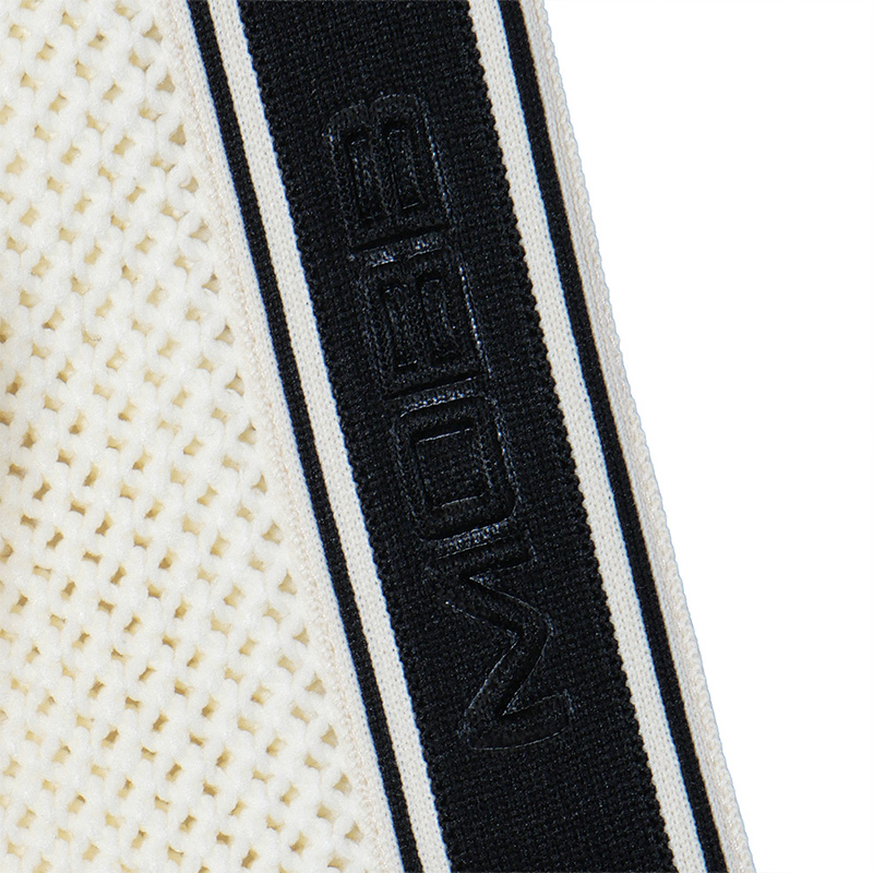 CROCHET TRACK JACKET -WHITE- (LADIES)