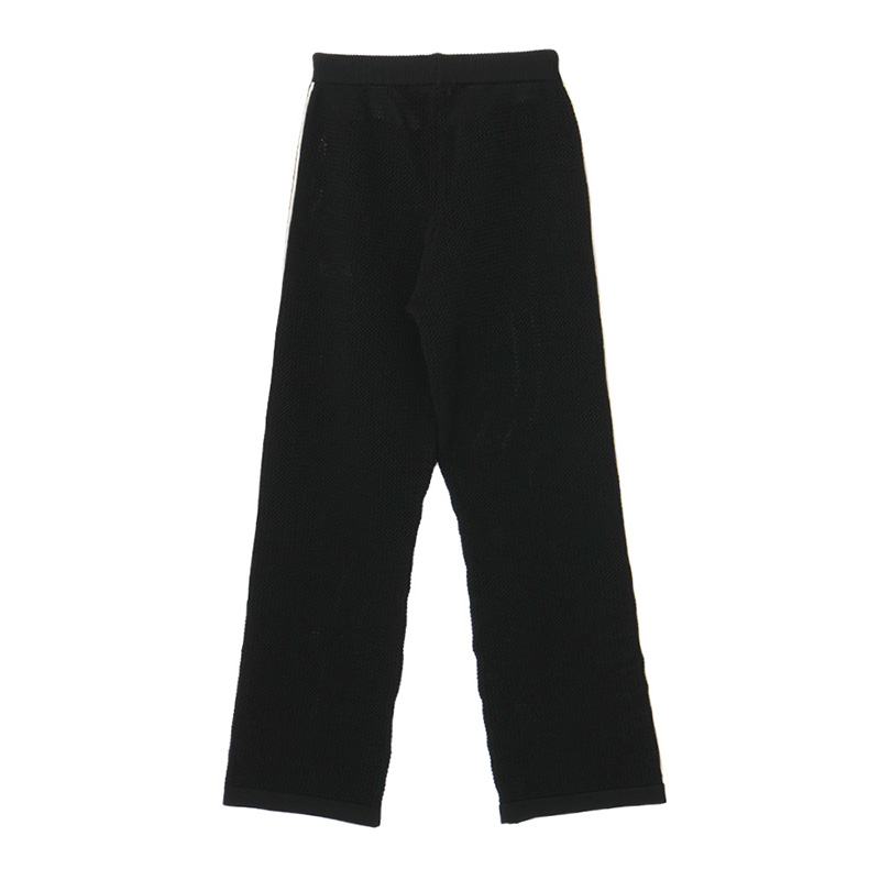 CROCHET TRACK PANTS -BLACK- (LADIES)