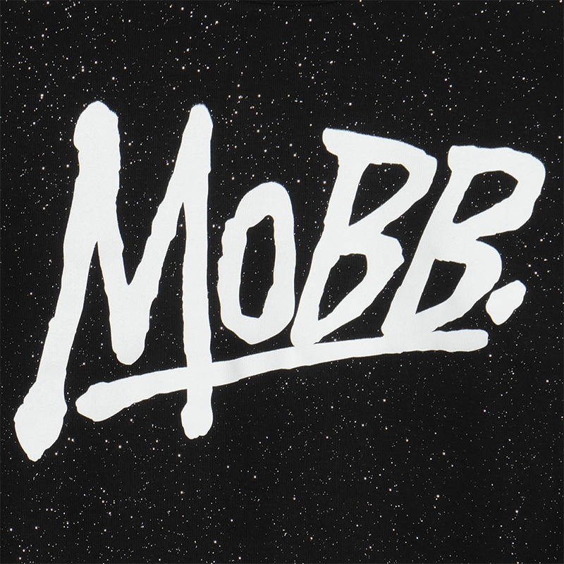 OG GLITTER L/S T-SHIRT -BLACK- (LADIES)