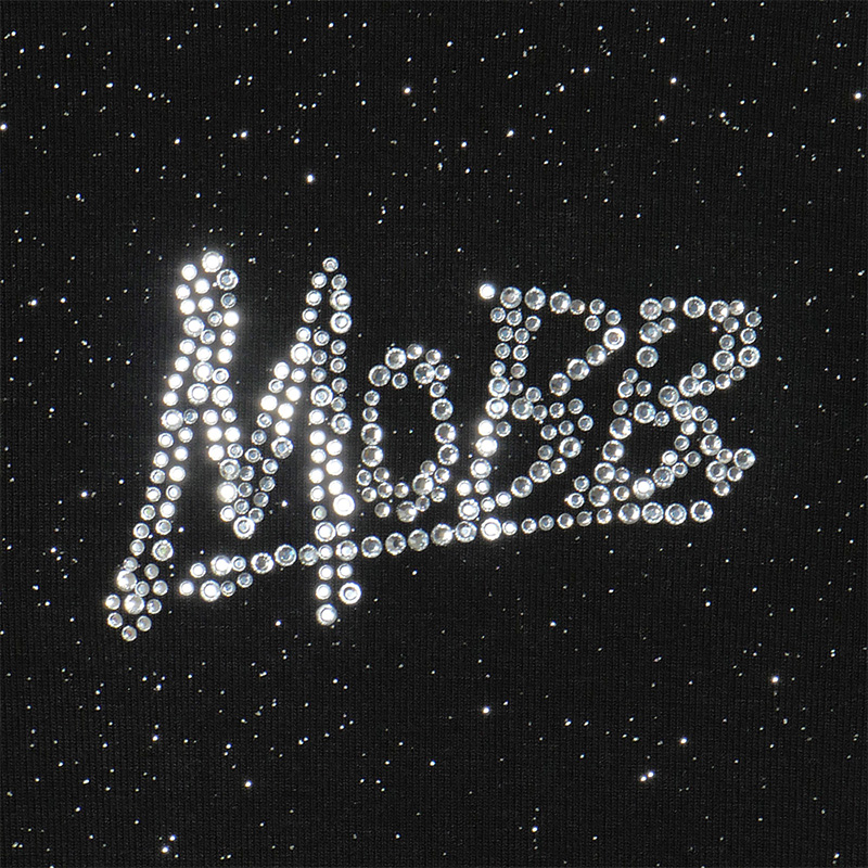 OG STONE GLITTER L/S T-SHIRT -BLACK- (LADIES)