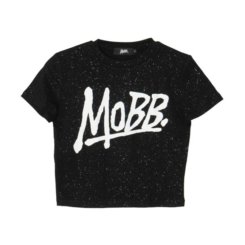 OG GLITTER T-SHIRT -BLACK- (LADIES/KIDS)