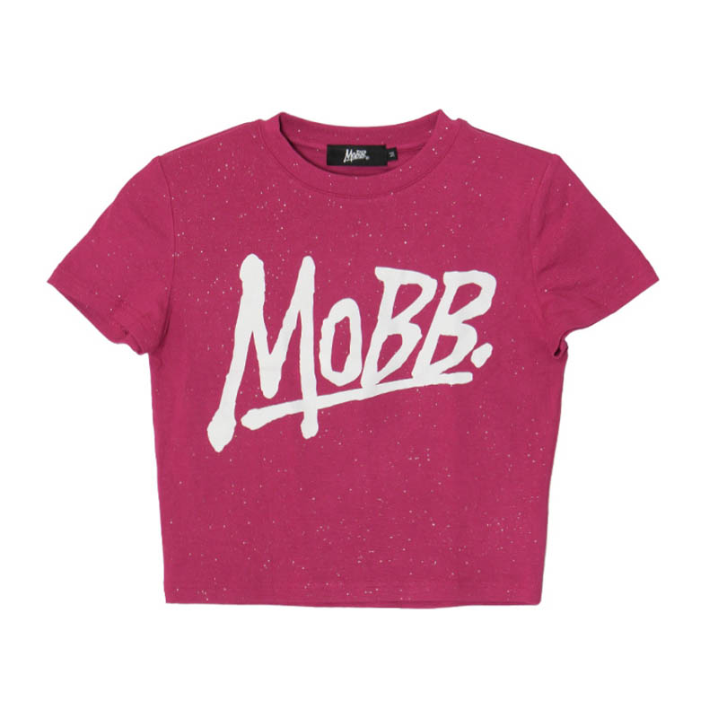 OG GLITTER T-SHIRT -PINK- (LADIES/KIDS)