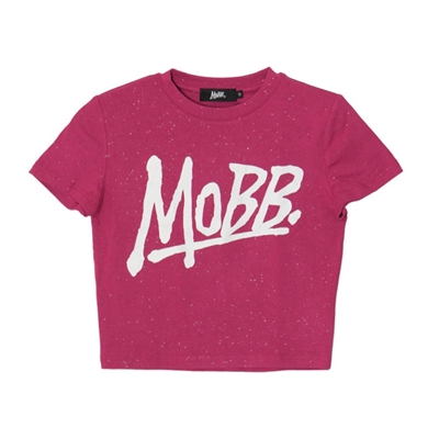 OG GLITTER T-SHIRT -PINK- (LADIES/KIDS)
