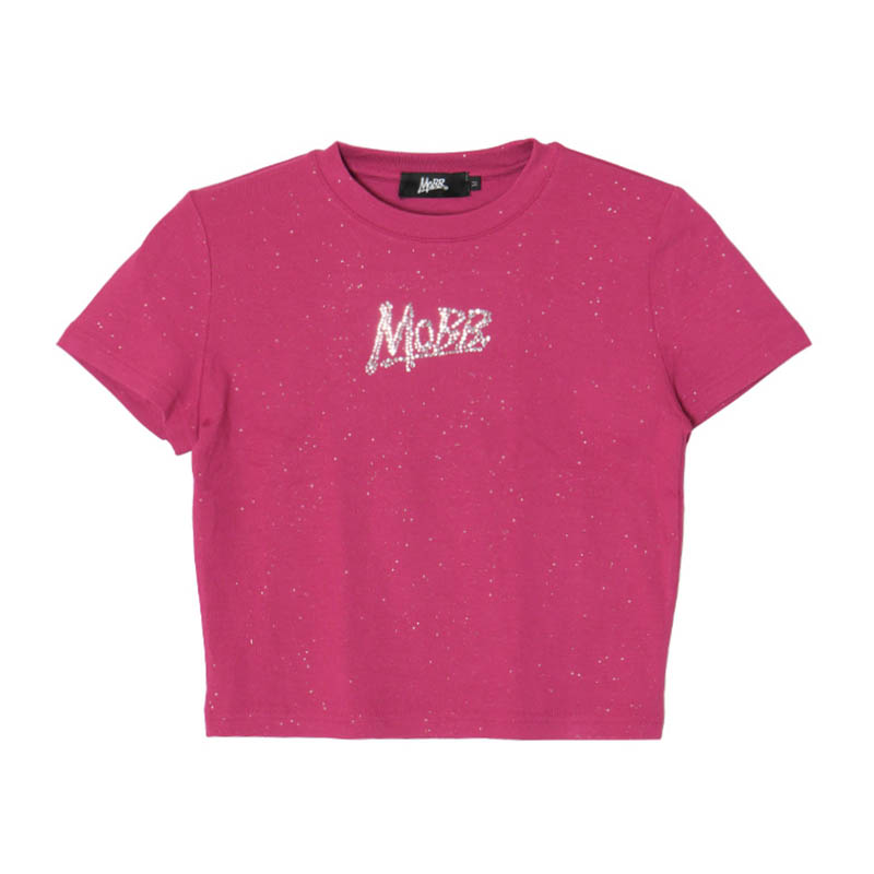 OG STONE GLITTER T-SHIRT -PINK- (LADIES/KIDS)