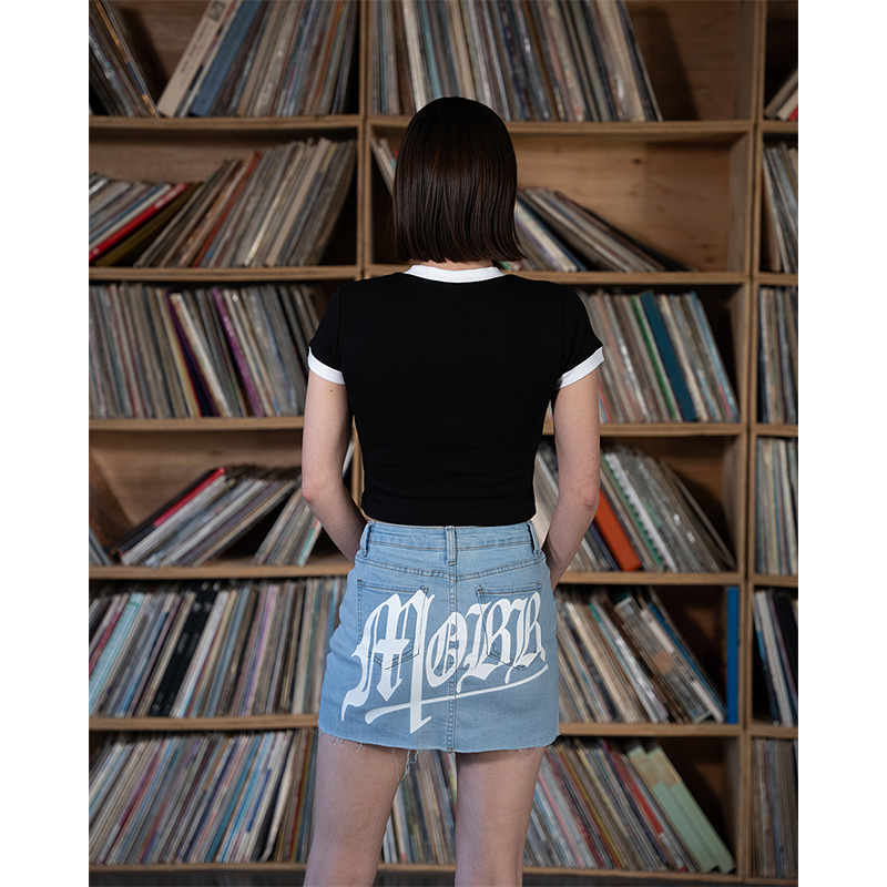 OG RINGER T-SHIRT -BLACK-(LADIES/KIDS)