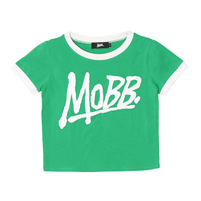 OG RINGER T-SHIRT -GREEN-(LADIES/KIDS)