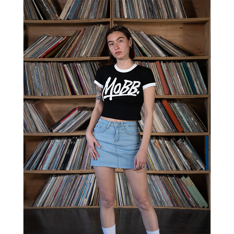 OG RINGER T-SHIRT -WHITE-(LADIES/KIDS)