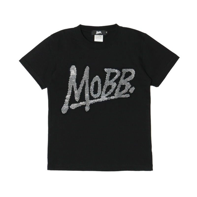 (L)OG STONE S/S T-SHIRT -BLACK- (LADIES/KIDS)