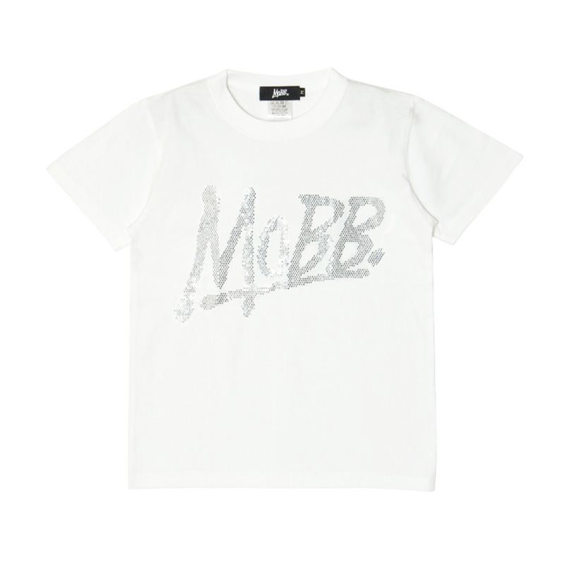(L)OG STONE S/S T-SHIRT -WHITE- (LADIES/KIDS)
