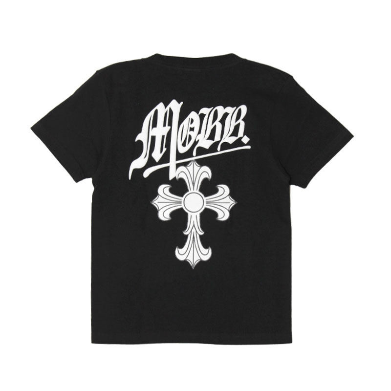 CROSS T-SHIRT -BLACK- (LADIES/KIDS)
