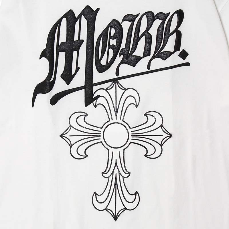 CROSS T-SHIRT -WHITE- (LADIES/KIDS)