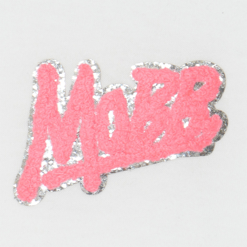 OG GLITTER WAPPEN T-SHIRT -WHITE- (LADIES/KIDS)