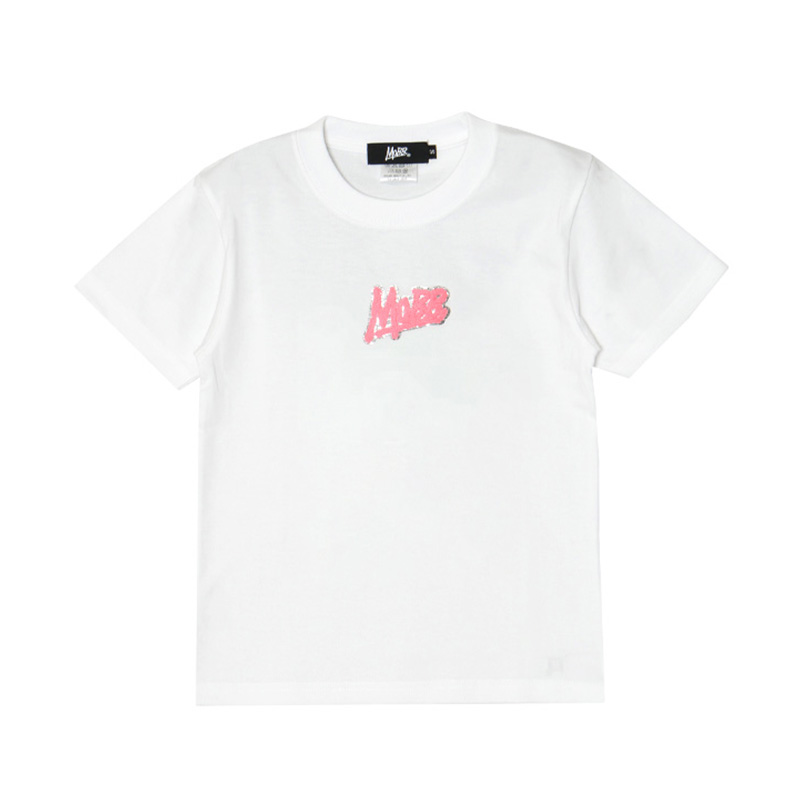 OG GLITTER WAPPEN T-SHIRT -WHITE- (LADIES/KIDS)