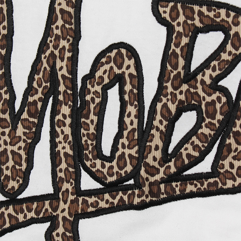 OG LEOPARD WAPPEN T-SHIRT -WHITE- (LADIES/KIDS)