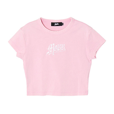 OLD OG PIGMENT CROPPED T-SHIRT -PINK-(LADIES)