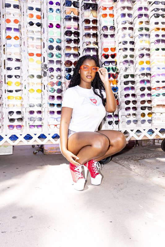 HEART ANGEL T-SHIRT -WHITE- (LADIES/KIDS)