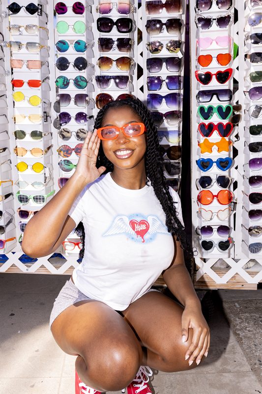 HEART ANGEL T-SHIRT -WHITE- (LADIES/KIDS)